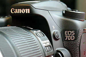 Canon EOS 70D: eccola dal vivo