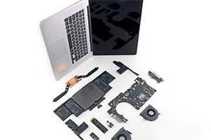 MacBook Pro con display Retina da 15 pollici: gli interni