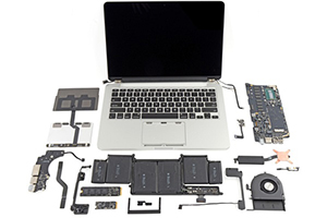 MacBook Pro con display Retina da 13 pollici: gli interni