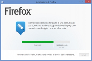 Firefox per Windows 8 Beta Touch 