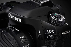 Canon EOS 80D - immagini ufficiali e live
