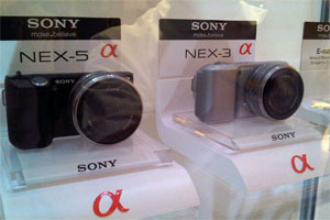 Sony NEX-3 e Sony NEX-5