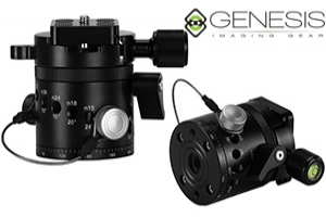 Genesis IR-55QR: testa con rotazioni regolabili per fotografia panoramica