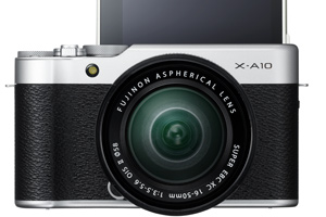 Fujifilm X-A10: la mirrorless per i selfie