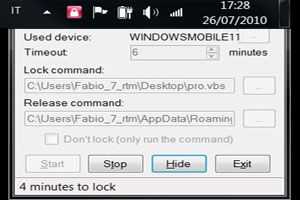Bluetooth Proximity Lock Utility