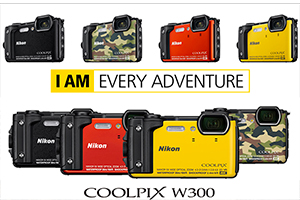 Nikon Coolpix W300: fino a -30m sott'acqua