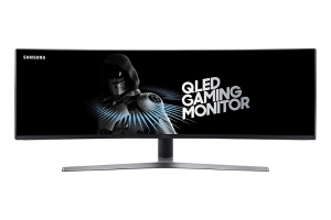 Monitor gaming Samsung CHG90 da 49" e rapporto 32:9