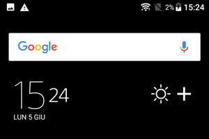 Sony Xperia XA1 Ultra: l'interfaccia grafica con Android 7.0 Nougat