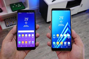 Samsung Galaxy A8 e A8+: eccoli in immagini reali