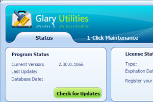 Glary Utility per la pulizia del PC