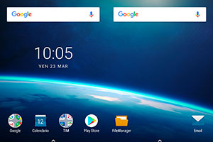 ZTE Axon M: l'interfaccia grafica con Android Nougat
