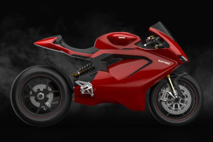 Una supersportiva elettrica Ducati? in rete alcuni rendering ne ipotizzano le forme