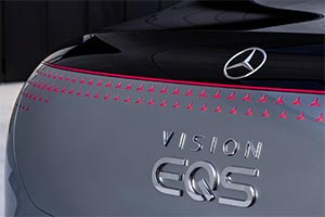 Mercedes Vision EQS: l'elettrica tedesca di lusso 