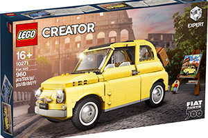LEGO Creator Expert Fiat 500: ecco le immagini