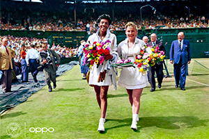 OPPO celebra Wimbledon ''resuscitando'' alcuni scatti iconici