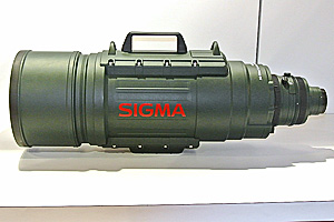 Sigma 200-500mm F2.8 EX Apochromatic DG: 16 Kg