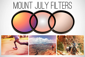 Mount July: i filtri ottici che portano Instagram sulle reflex