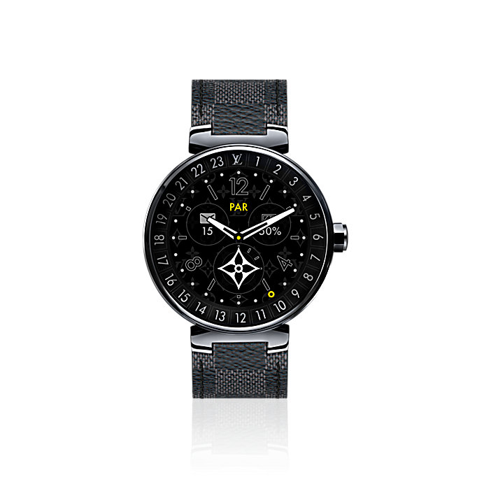 tambour horizon black 42 my lv tambour